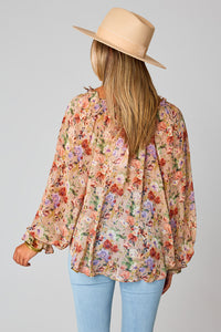 Delicate Daydream Top - Taupe
