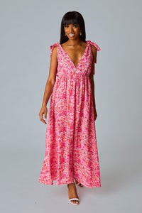 Endless Vacation Dress - Pink