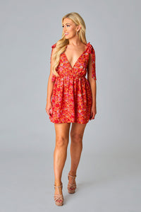 Feeling Flirty Dress - Grenadine