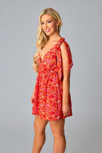Feeling Flirty Dress - Grenadine