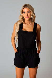 Simple Pleasure Top - Black