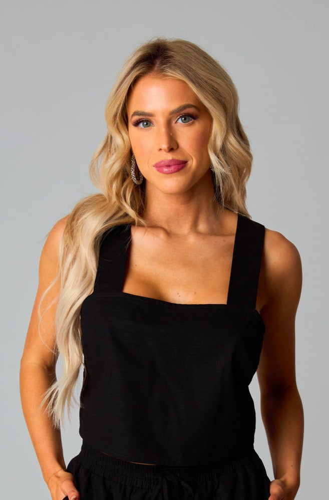 Simple Pleasure Top - Black