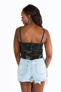 In The Spotlight Top - Black