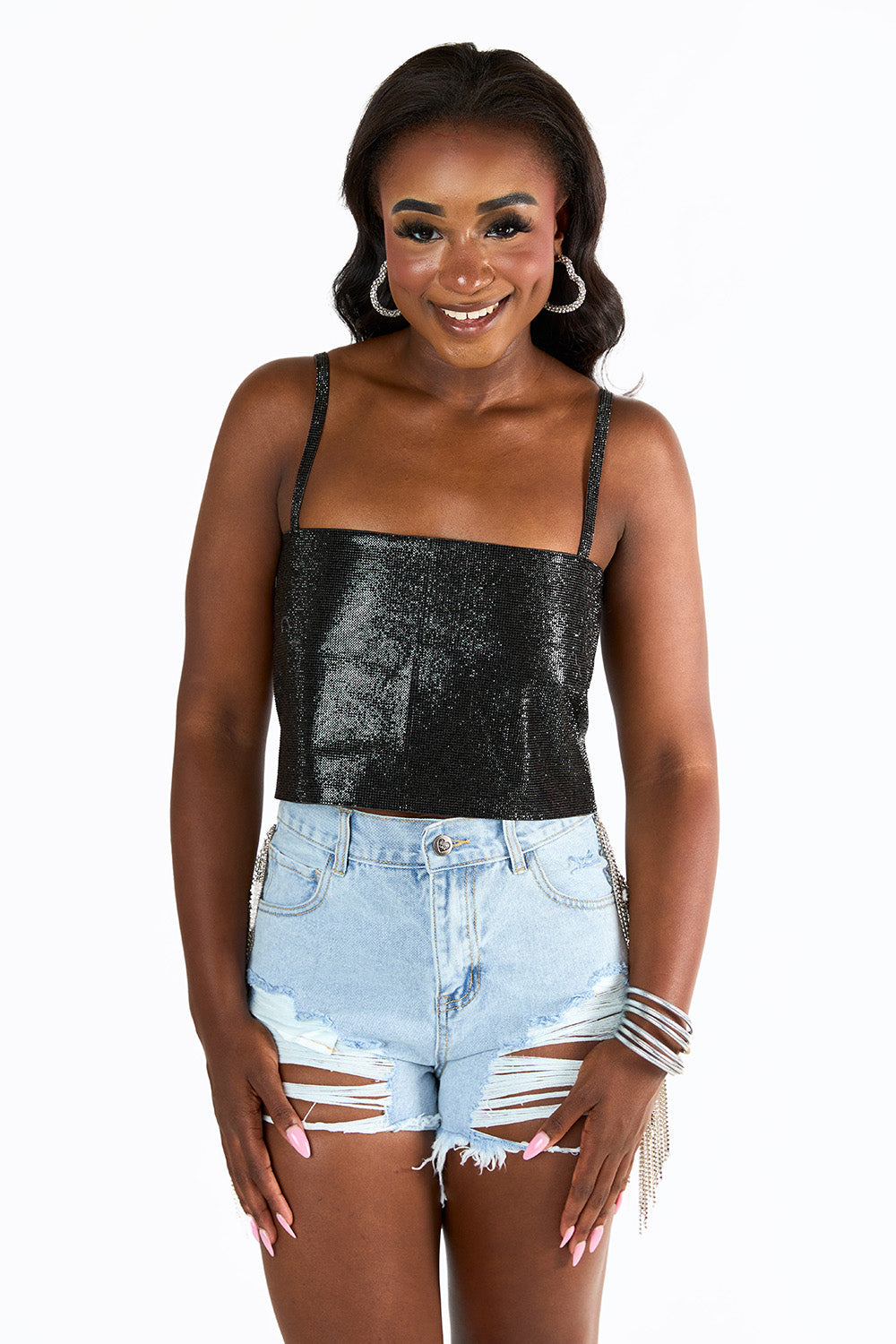 In The Spotlight Top - Black