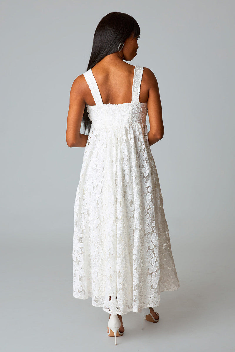 Graceful Soul Dress - White