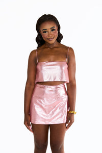 After Party Top - Blush