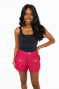 Over Achiever Shorts - Strawberry