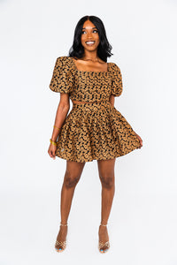 Fortune's Hand Skirt - Rum Raisin