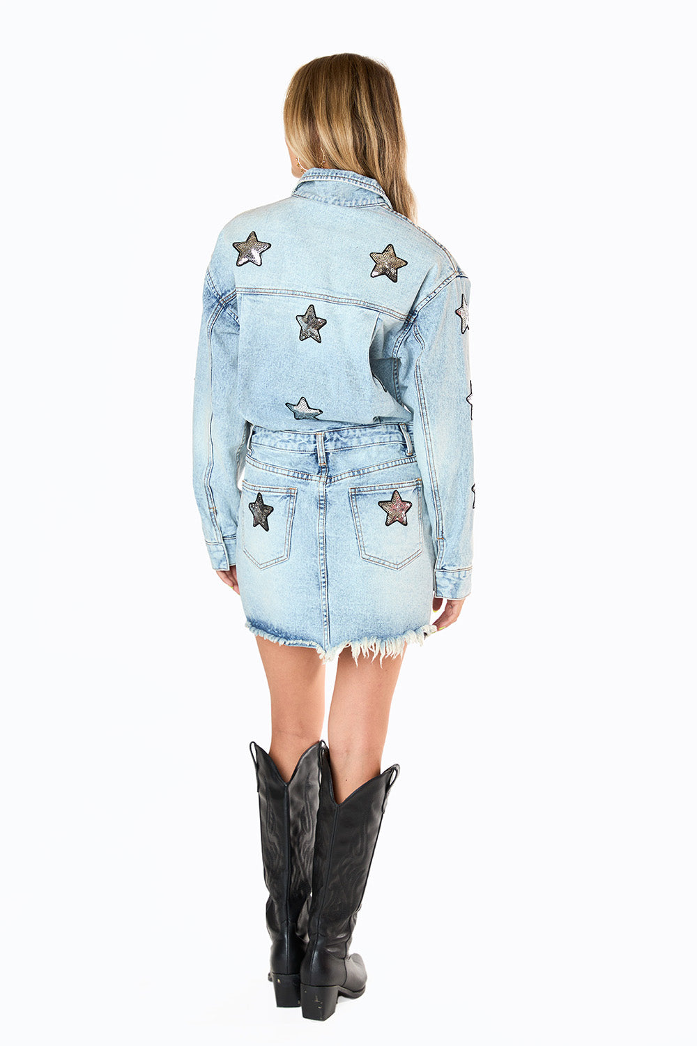Rising Star Dress - Denim