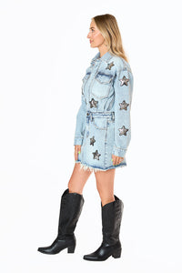 Rising Star Dress - Denim