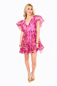 Wishful Illusion Dress - Pink