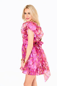 Wishful Illusion Dress - Pink