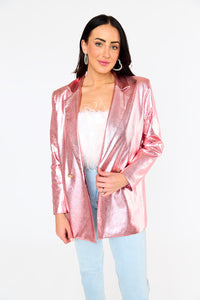 Secret Of Success Blazer - Blush