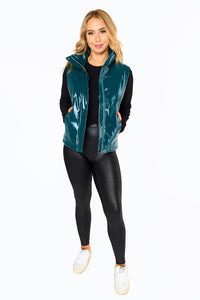 Powder Puff Vest - Jade