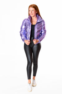Arctic Glow Jacket - Violet