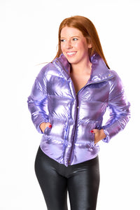 Arctic Glow Jacket - Violet