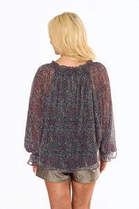 Irresistible Charm Top - Plum