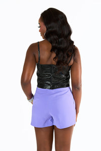 Everyday Glam Shorts - Purple