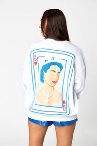 Deck Of Hearts Sweatshirt