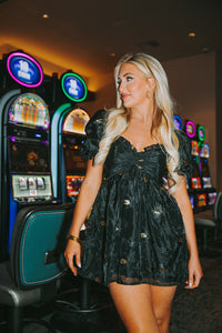 Divine Beauty Dress - Black