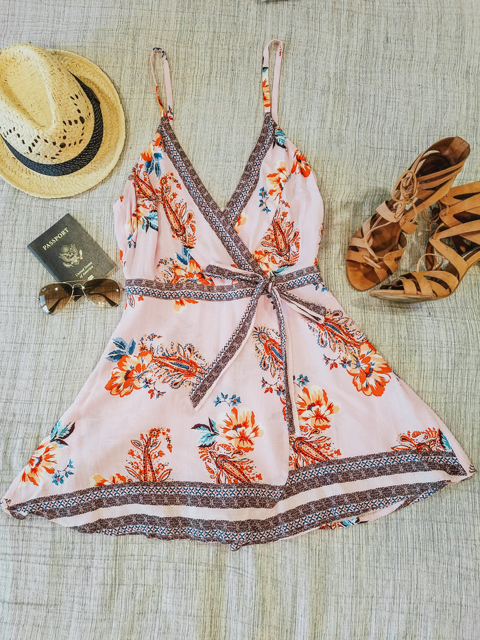 Lilac Floral Romper