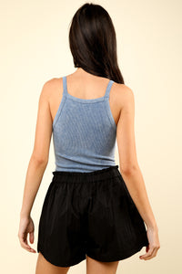 Hold Me Tight Top - Denim