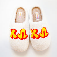 Chenille Sorority Slippers- ChiO