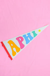 Rainbow Pennant Sorority Flag