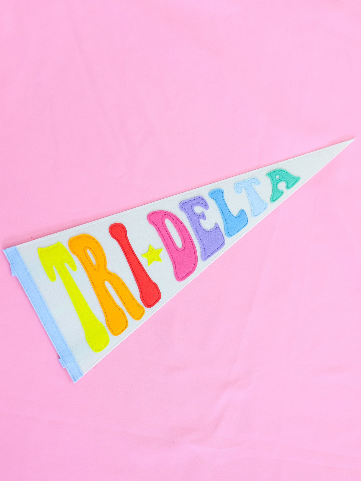Rainbow Pennant Sorority Flag