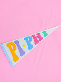 Rainbow Pennant Sorority Flag