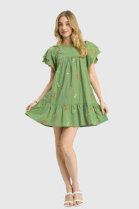 Plain View Dress - Sage