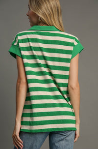 Dry Horizon Top - Green
