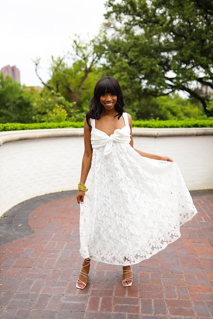 Graceful Soul Dress - White