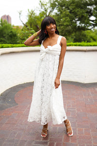 Graceful Soul Dress - White