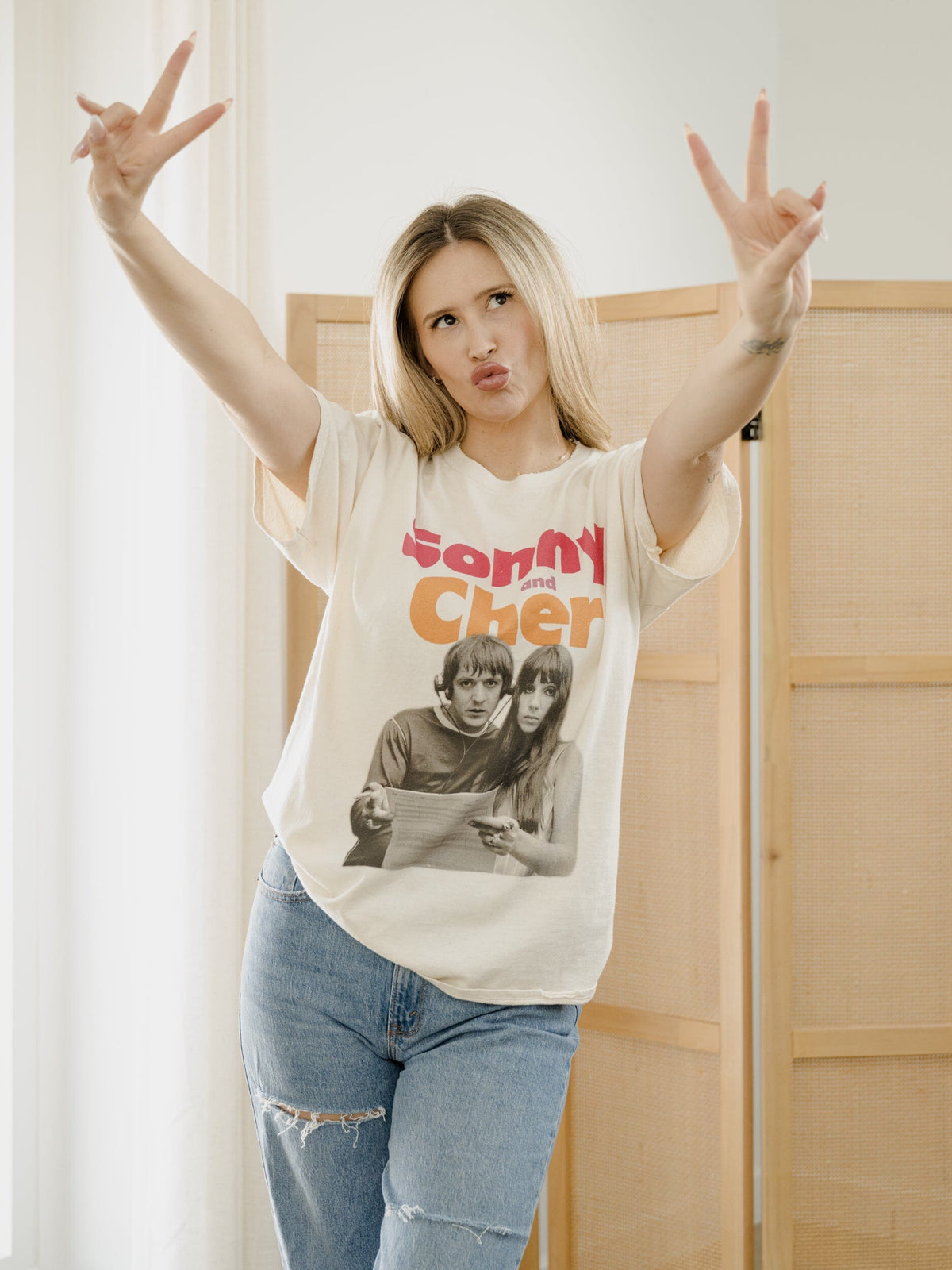 Sonny & Cher Tee - Off White