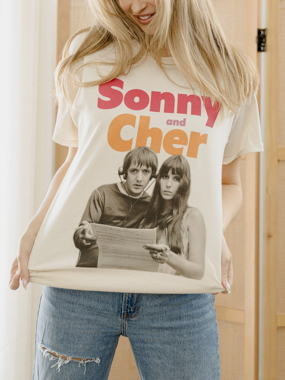 Sonny & Cher Tee - Off White