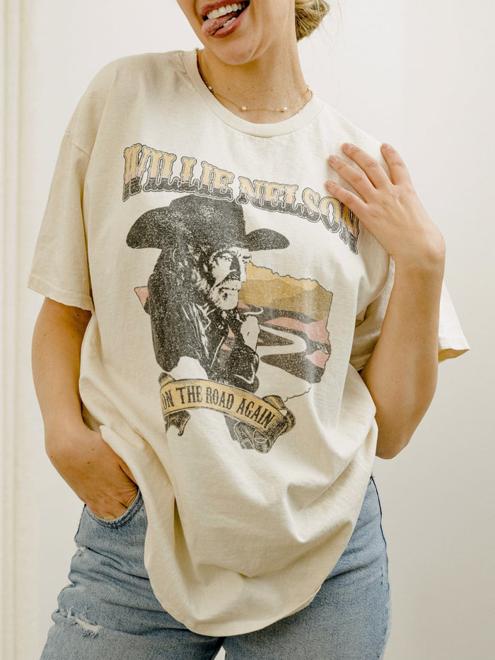 Willie Nelson Desert Texas Tee