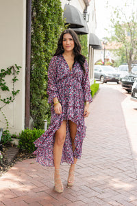 Garden Dreaming Dress - Purple