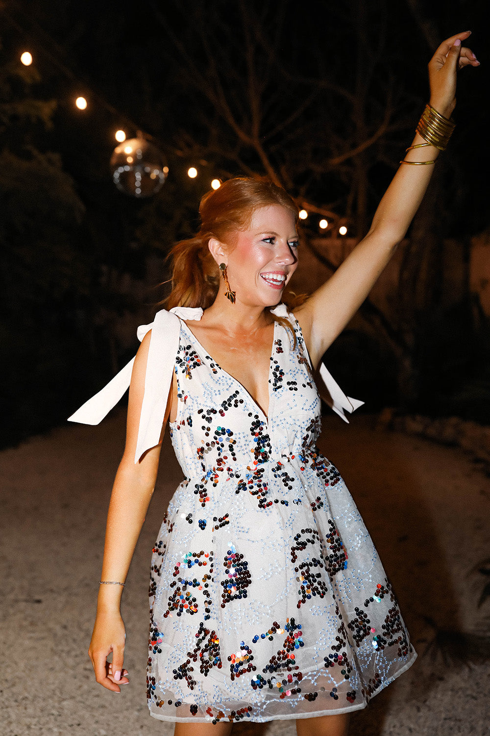 Feeling Flirty Dress - Fireworks