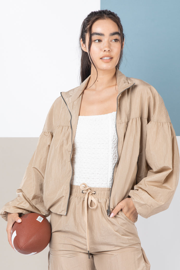 On The Move Jacket - Coconut Milk