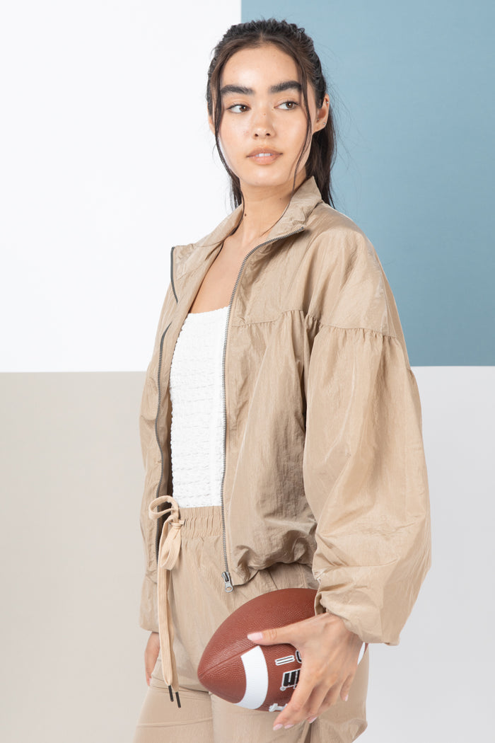 On The Move Jacket - Coconut Milk