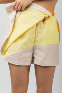 On The Move Skort - Mustard