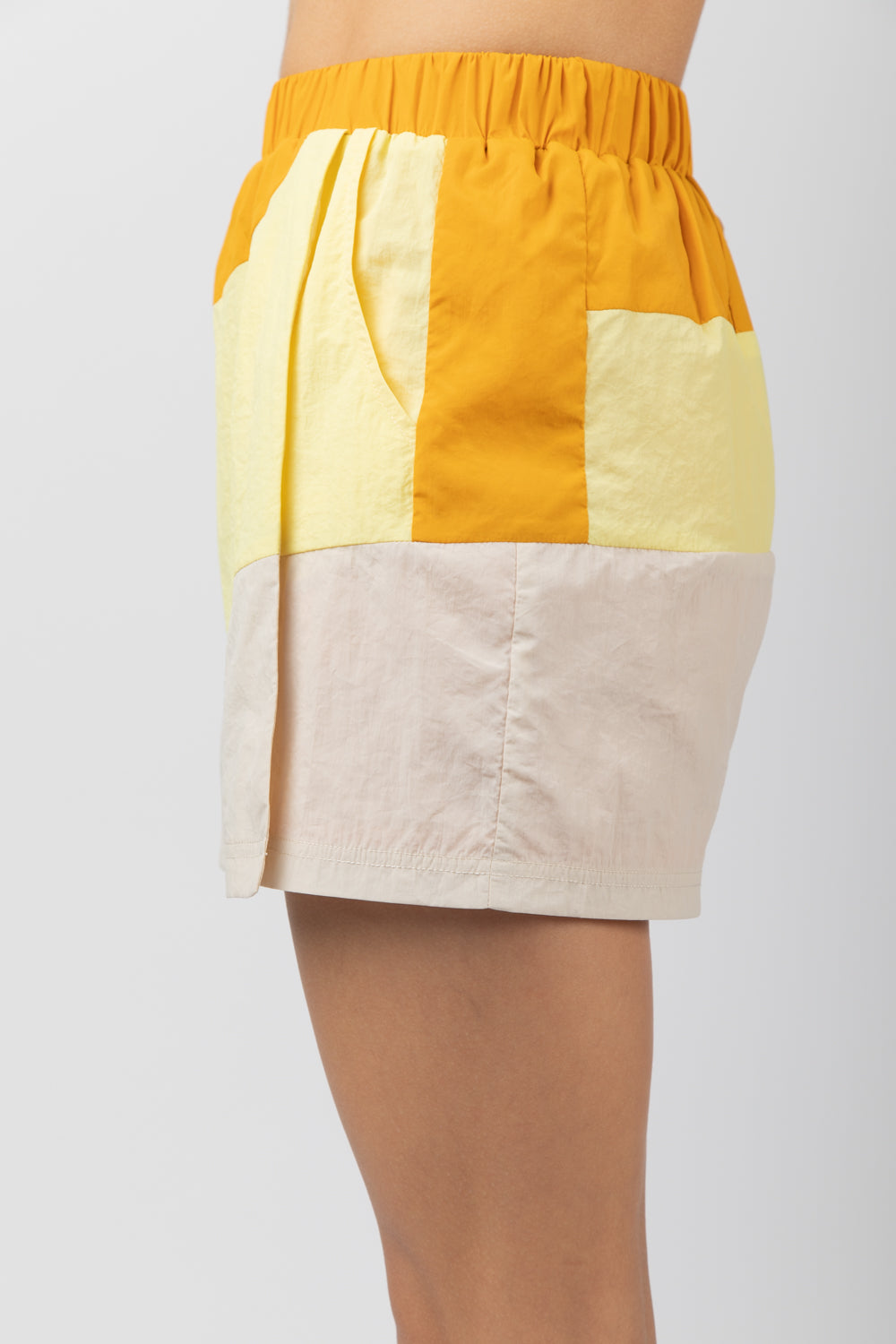 On The Move Skort - Mustard