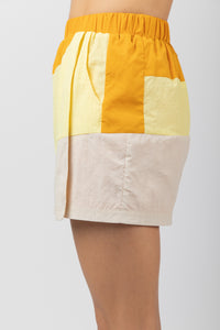 On The Move Skort - Mustard