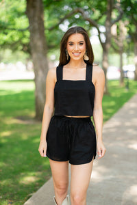 Simple Pleasure Top - Black
