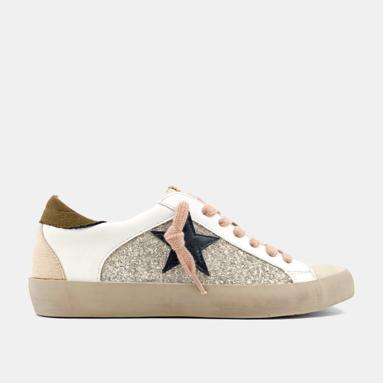 Paula Goose Sneakers - Pearl Glitter **LAST ONE**