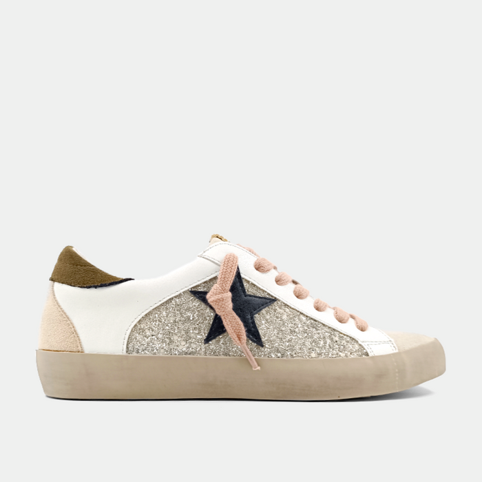 Paula Goose Sneakers - Pearl Glitter **LAST ONE**