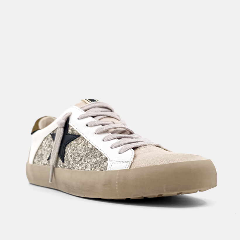 Paula Goose Sneakers - Pearl Glitter **LAST ONE**