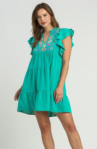 And So Forth Dress - Jade