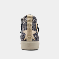 Rooney Goose High Tops - Black Gold